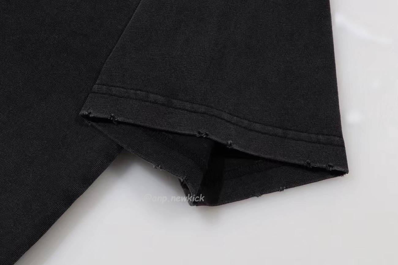 Balenciaga Tape Type T Shirt Black (2) - newkick.org